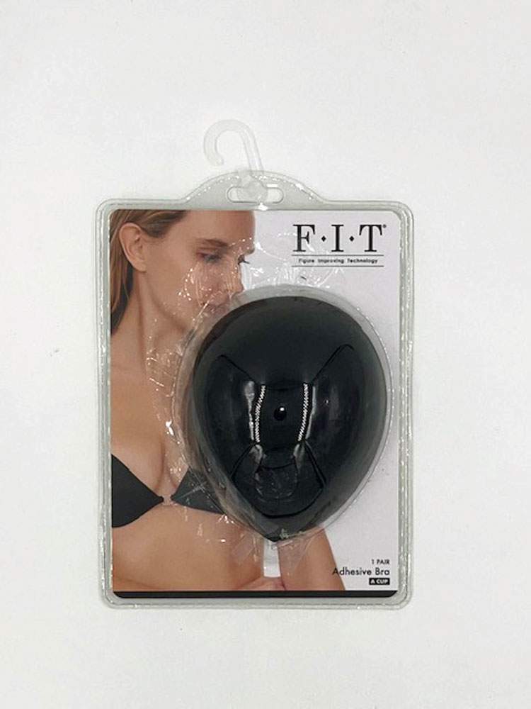 cloth adhesive bra cup a black
