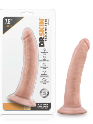 dr. skin 7.5 inch cock w / suction cup vanilla dr. skin 7.5 inch cock w / suction cup vanilla