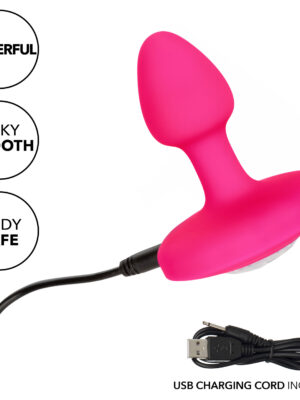 cheeky gems small rechargeable vibrating probe vibrating probe pink
