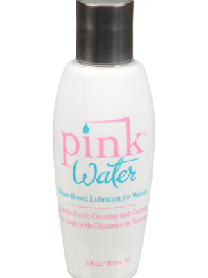 pink water based lubricant for women 2.8 oz. / 80 ml
