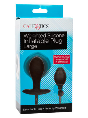 weighted silicone inflatable plug large
