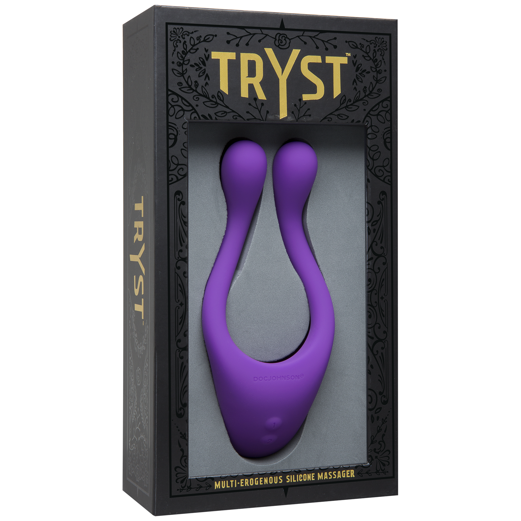 tryst multi erogenous zone silicone massager purple tryst multi erogenous zone silicone massager purple