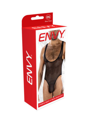 fierce deep v mesh bodysuit os black fierce deep v mesh bodysuit os black