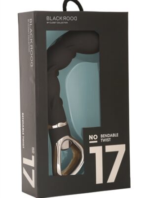 no. 17 power contour vibrator ribbed black