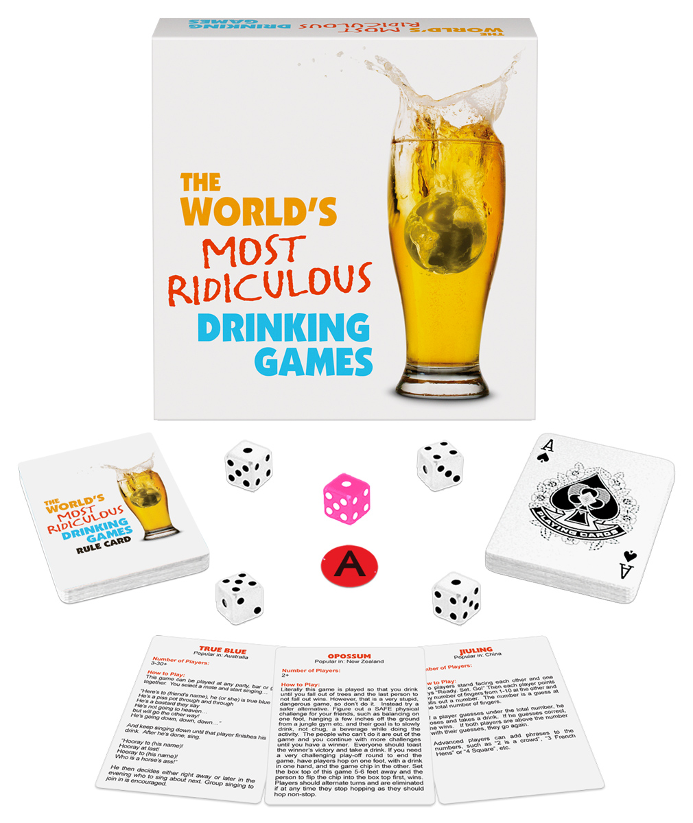 the world's most ridiculous drinking games