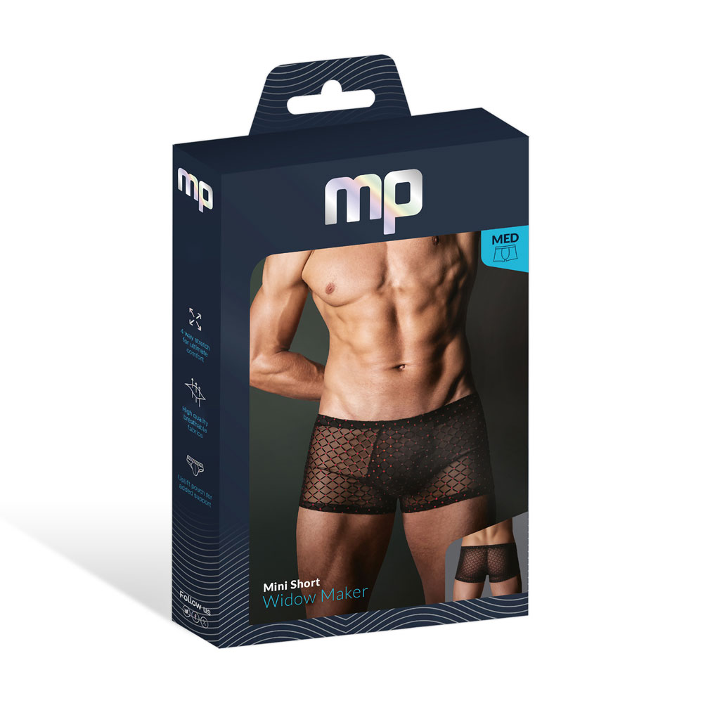 widow maker mini pouch short medium black