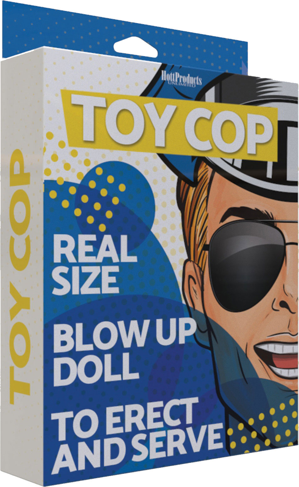cop inflatable party doll