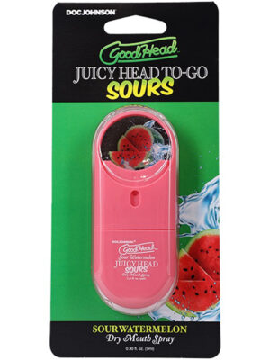 goodhead juicyhead dry mouth spray to go sour watermelon .30 oz