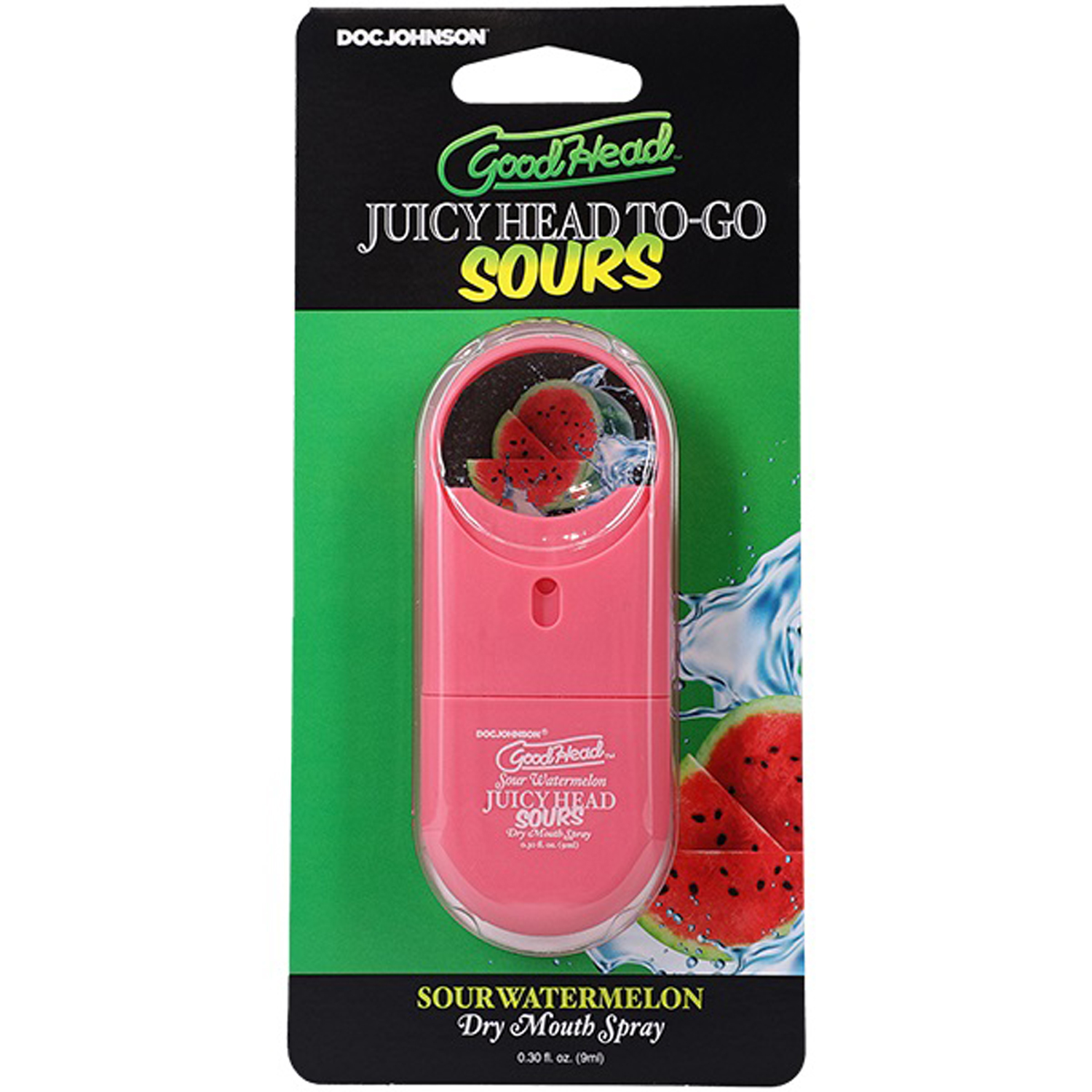 goodhead juicyhead dry mouth spray to go sour watermelon .30 oz