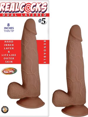 realcocks dual layered #5 brown
