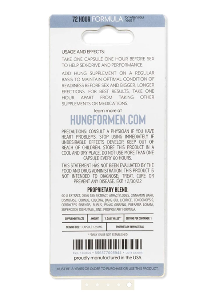 hung male enhancement 24 ct display hung male enhancement 24 ct display