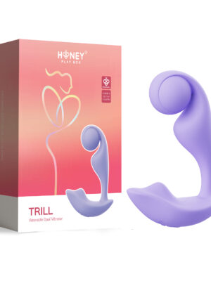 trill wearable dual vibrator lavender trill wearable dual vibrator lavender