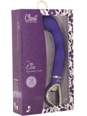 ellie g vibrator twist purple