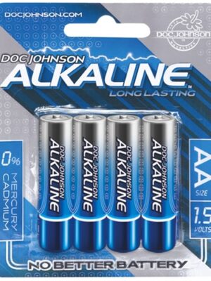 doc johnson alkaline batteries aa 4 pack