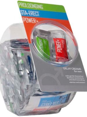 delay creams display 144 packets fishbowl delay creams display 144 packets fishbowl