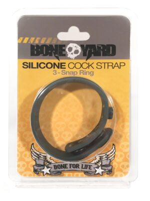boneyard silicone cock strap 3 snap ring gray boneyard silicone cock strap 3 snap ring gray