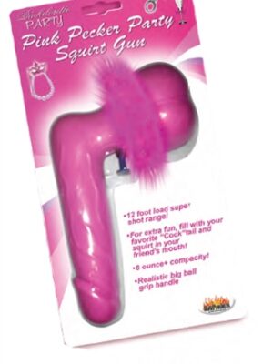 pink pecker party squirt gun