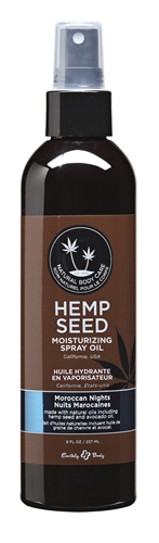 hemp seed moisturizing spray oil moroccan nights 8 fl. oz./ 237ml
