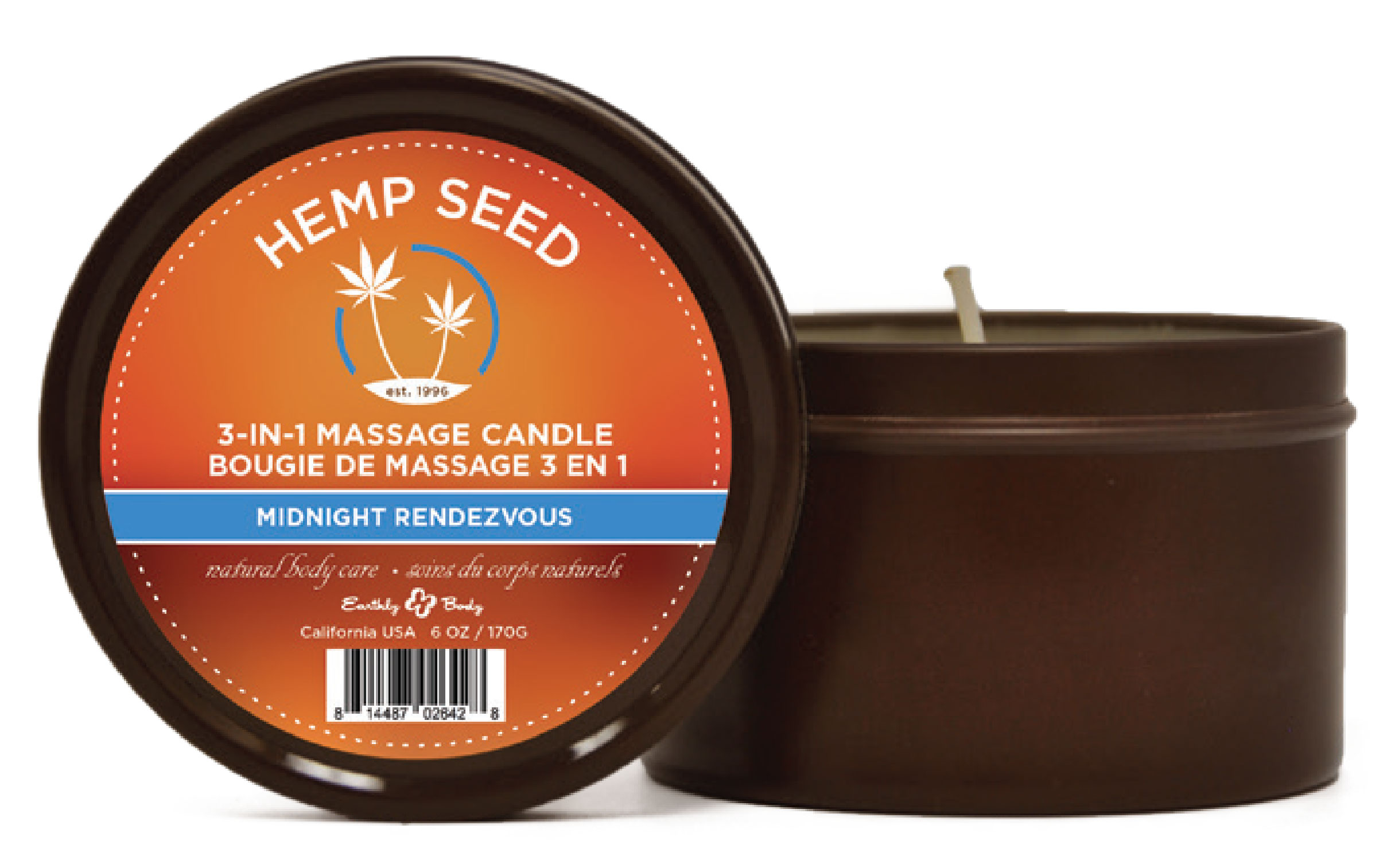 3 in 1 massage candle 6 oz. midnight rendezvous