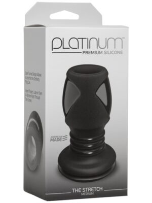 platinum premium silicone the stretch medium black