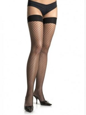 spandex industrial net thigh highs black spandex industrial net thigh highs black