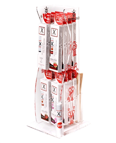 x on the lips buzzing lip balm 16 piece tower display assorted flavors x on the lips buzzing lip balm 16 piece tower display assorted flavors