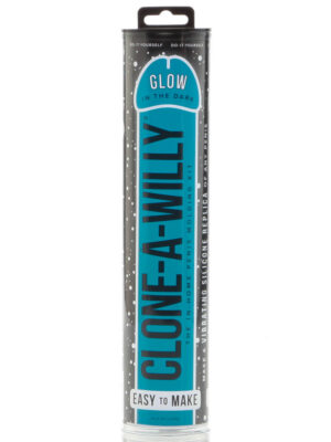 clone a willy glow in the dark kit blue