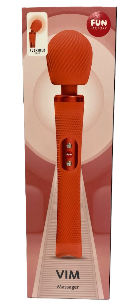 vim massager orange