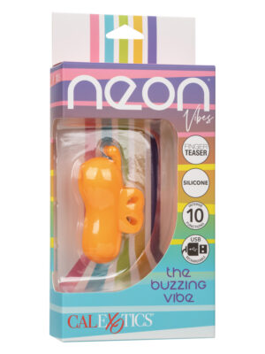 neon vibes the buzzing vibe orange