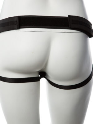 gender fluid johnnie strap on harness black
