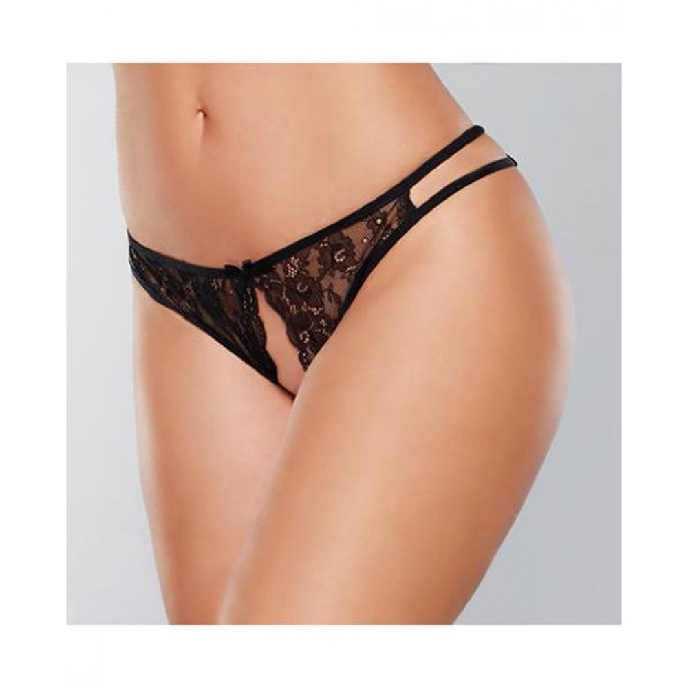 adore lovesick panty one size black adore lovesick panty one size black