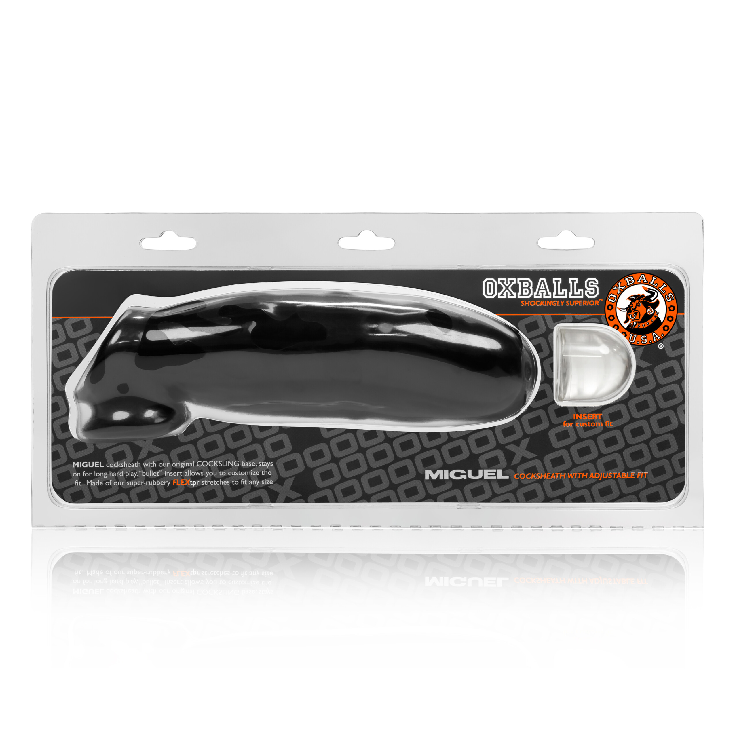 miguel cocksheath with adjustable fit black