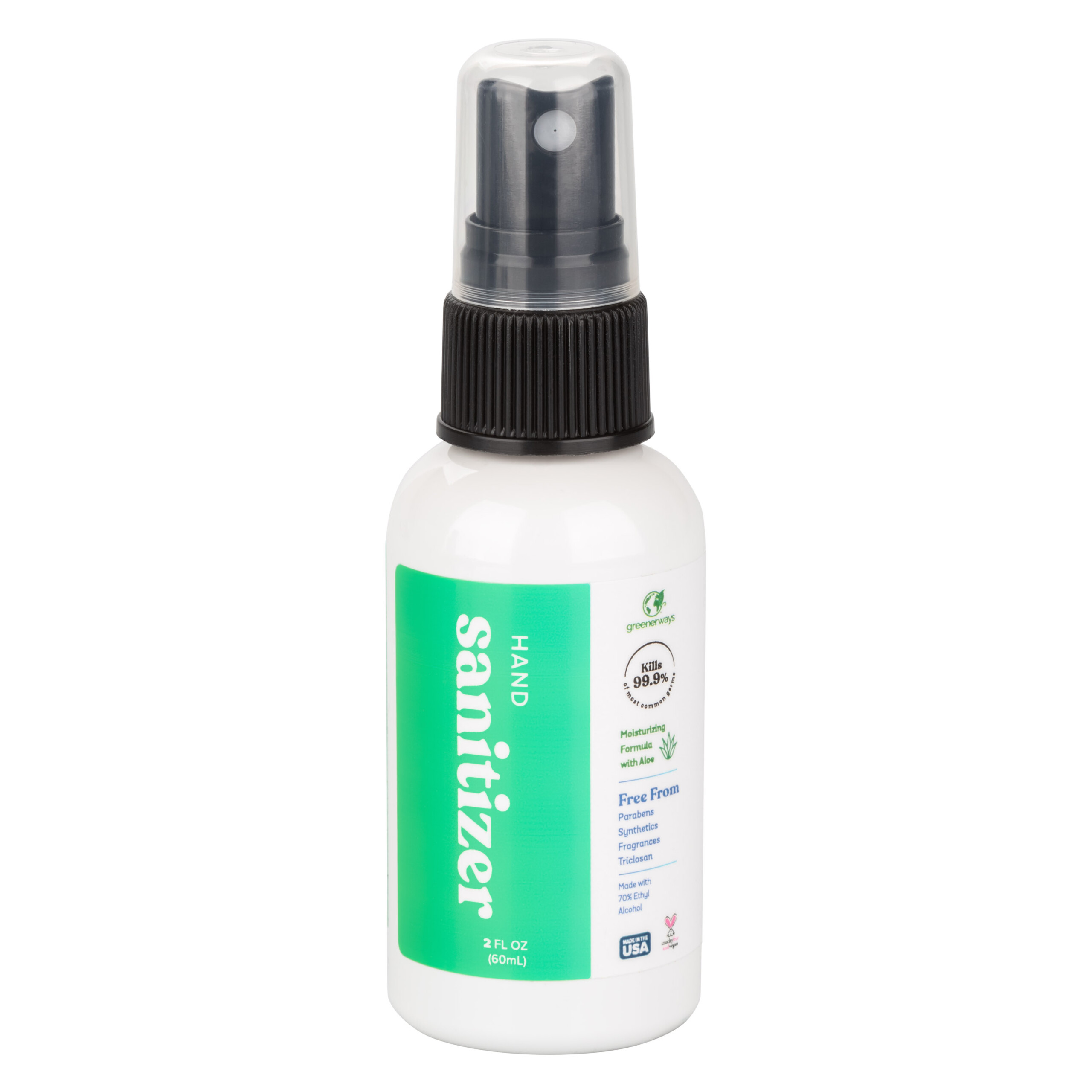 hand sanitizer sprayer 2 fl. oz./ 60 ml