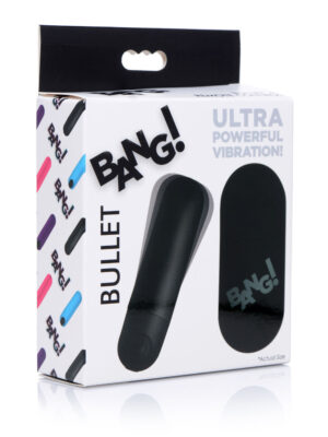 bang vibrating bullet with remote control black