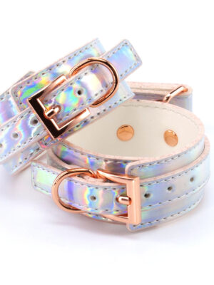 cosmo bondage ankle cuffs rainbow rainbow