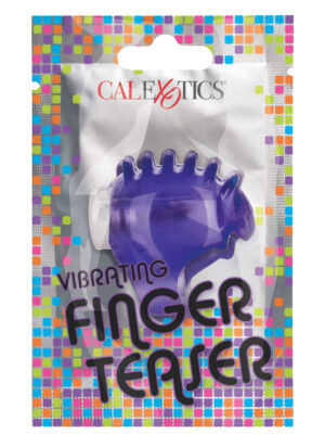 foil pack vibrating finger teaser purple
