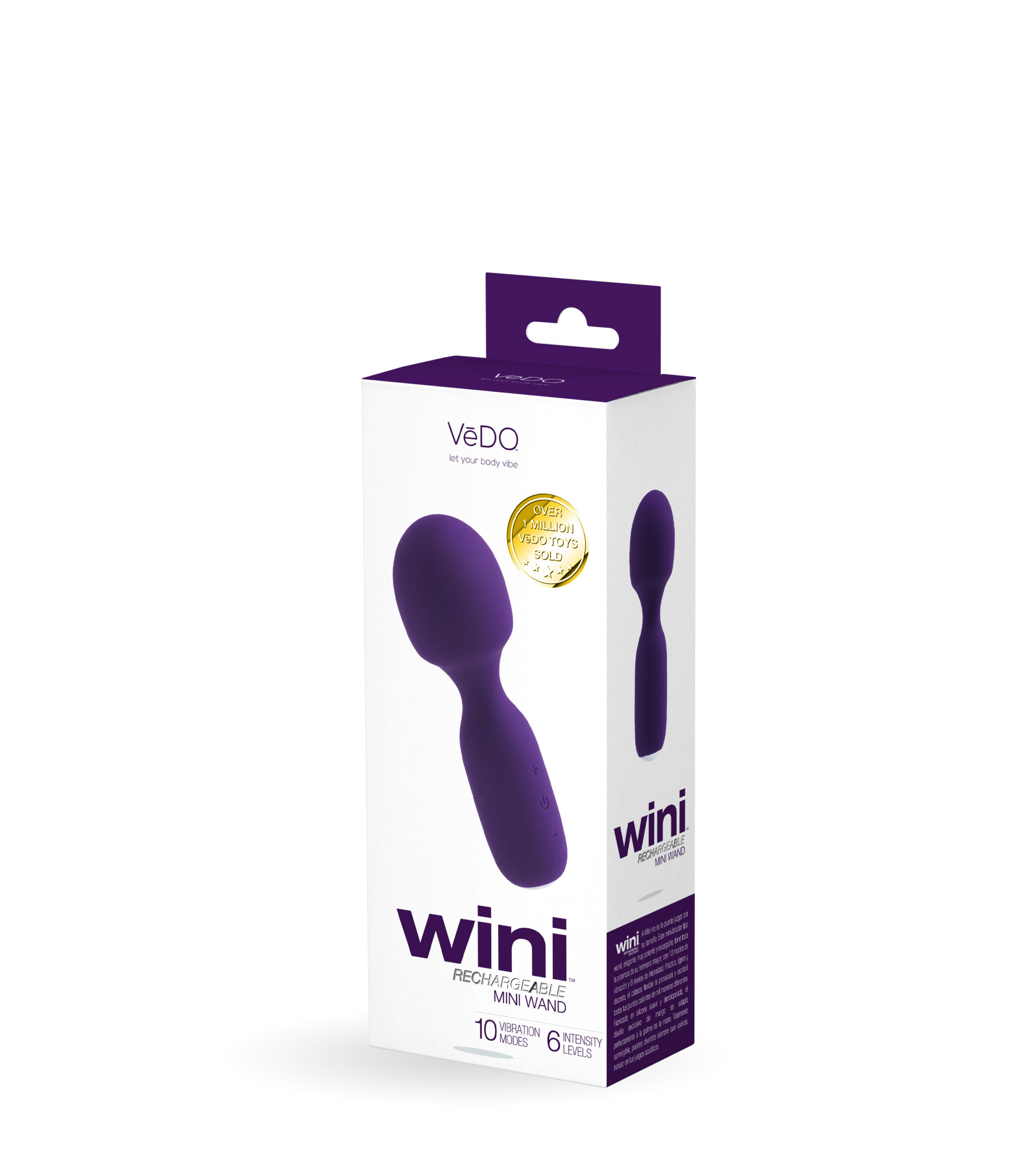 wini rechargeable mini wand purple wini rechargeable mini wand purple