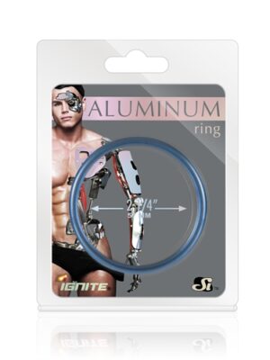 aluminum ring cobalt blue 2.25 inch diameter aluminum ring cobalt blue 2.25 inch diameter