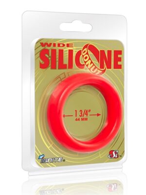 wide silicone donut red 1.75 inch diameter wide silicone donut red 1.75 inch diameter