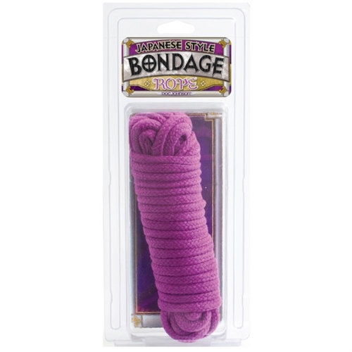 bondage rope cotton japanese style purple
