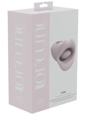 kiss suction and vibrating mouth pink
