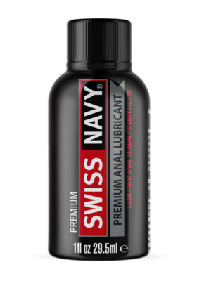 swiss navy premium silicone anal lubricant 1 oz.