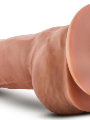 au naturel big boy 10 inch dildo mocha
