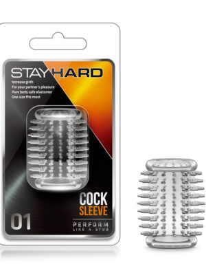 stay hard cock sleeve 01 clear stay hard cock sleeve 01 clear