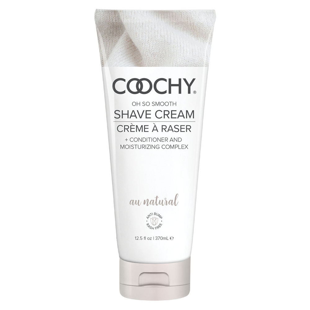 coochy shave cream au natural 12.5 fl. oz.
