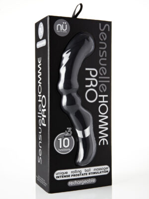 sensuelle homme pro 10 function 3 speed massager black sensuelle homme pro 10 function 3 speed massager black