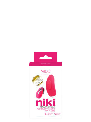 niki rechargeable flexible magnetic panty vibe pink