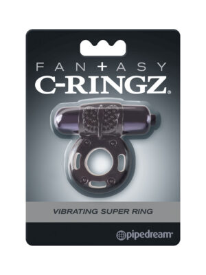 fantasy c ringz vibrating super ring black