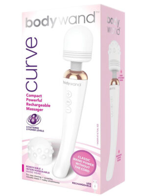 bodywand curve rechargeable white bodywand curve rechargeable white