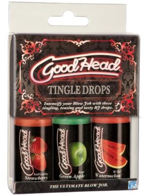 good head tingle drops 3 pack
